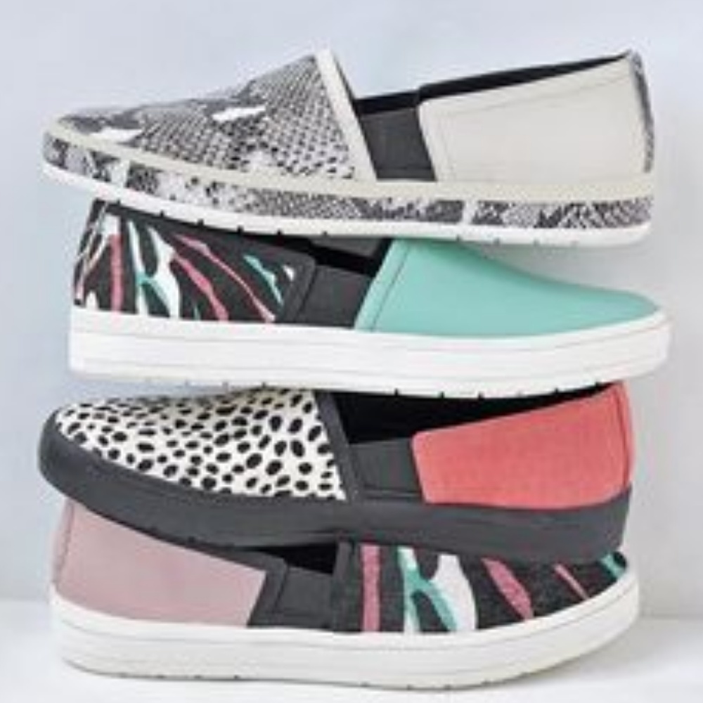 LOGO Lori Goldstein MIxed Media Sneaker